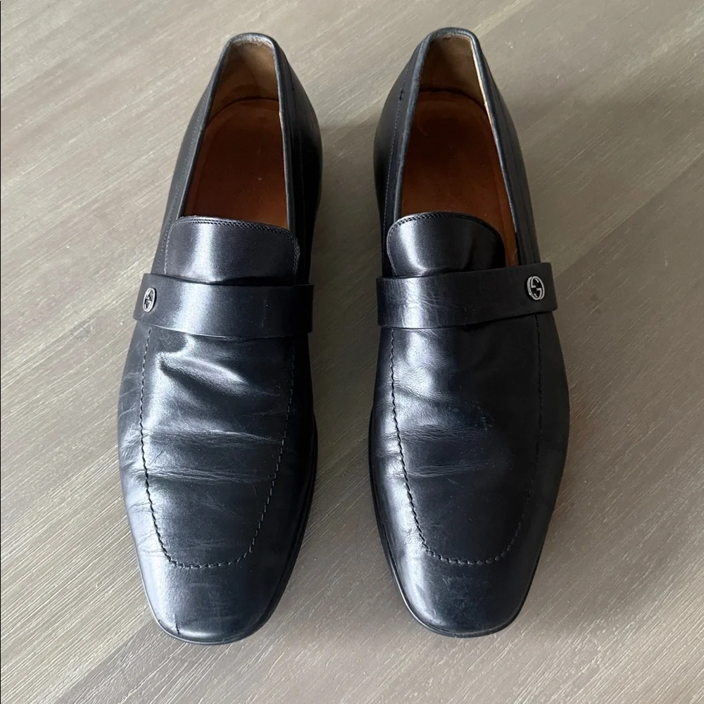 Gucci men’s loafers Black‎ 7.5